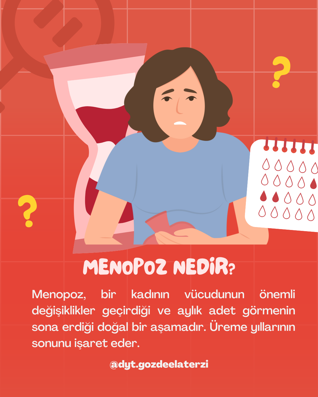 Menopoz Beslenme Afişi